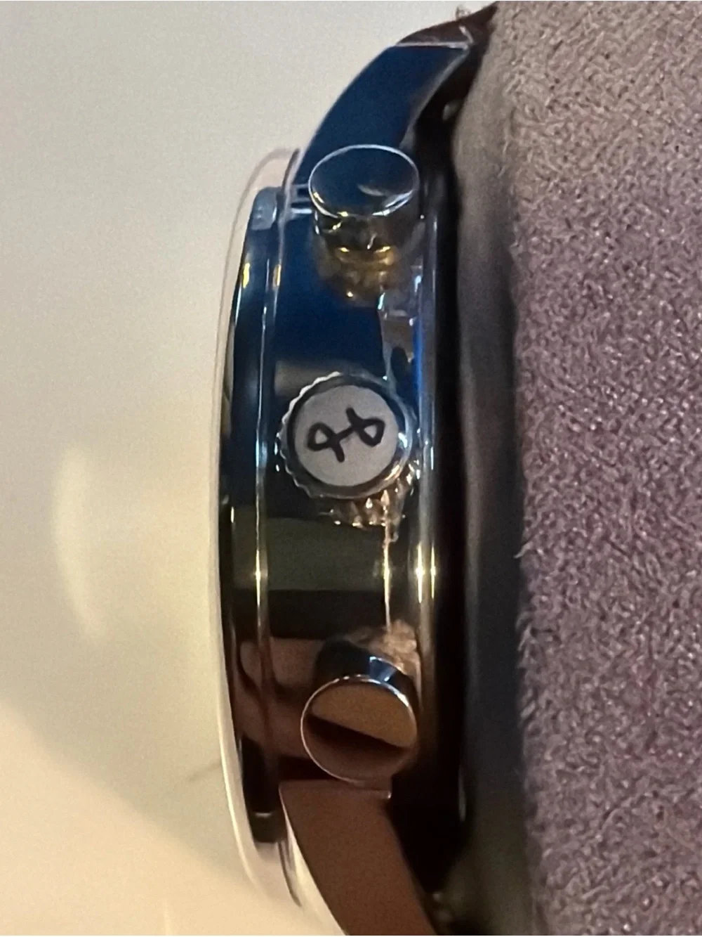 AV86 About Vintage 1815 Chronograph Skov Anderson Men’s Watch Stainless Leather
